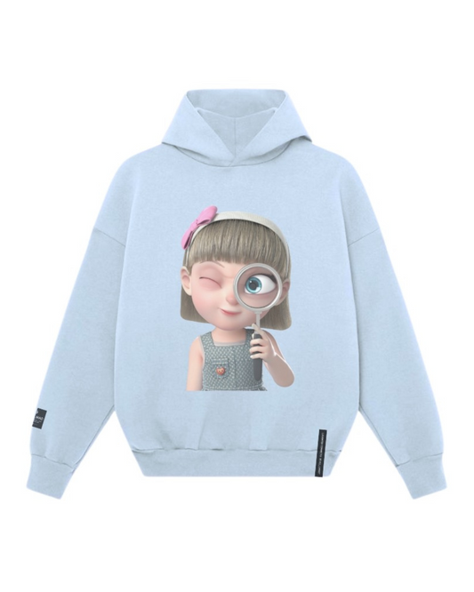 “Curious Perspective” Oversized Hoodie