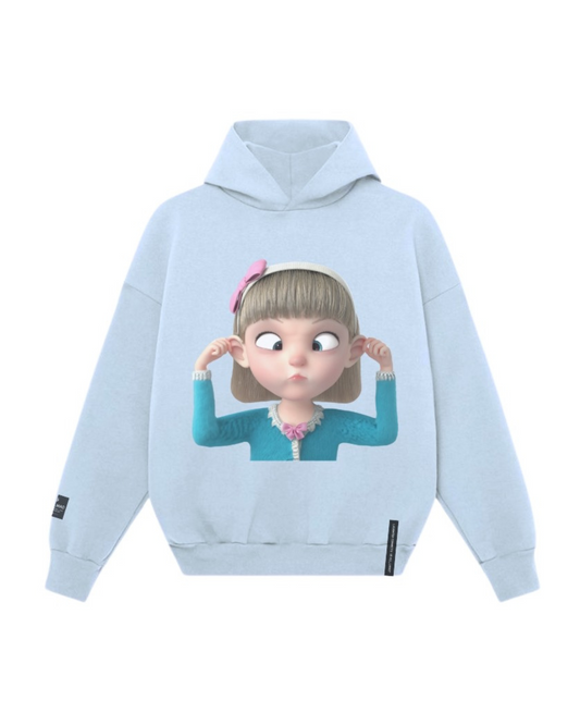 “Not Listening” Oversized Hoodie