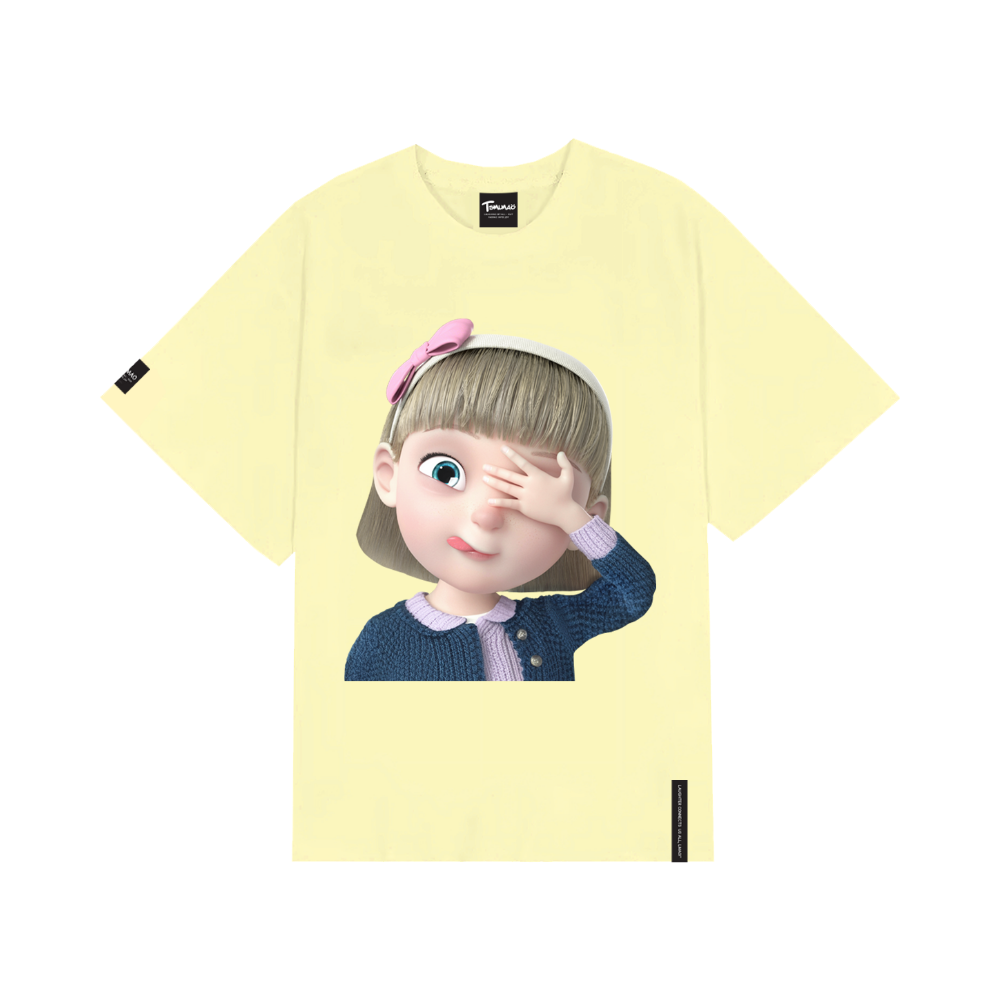 Shy Peek Graphic Tee