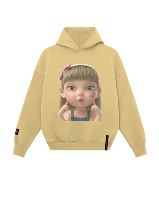 “Sweet Kiss” Oversized Hoodie