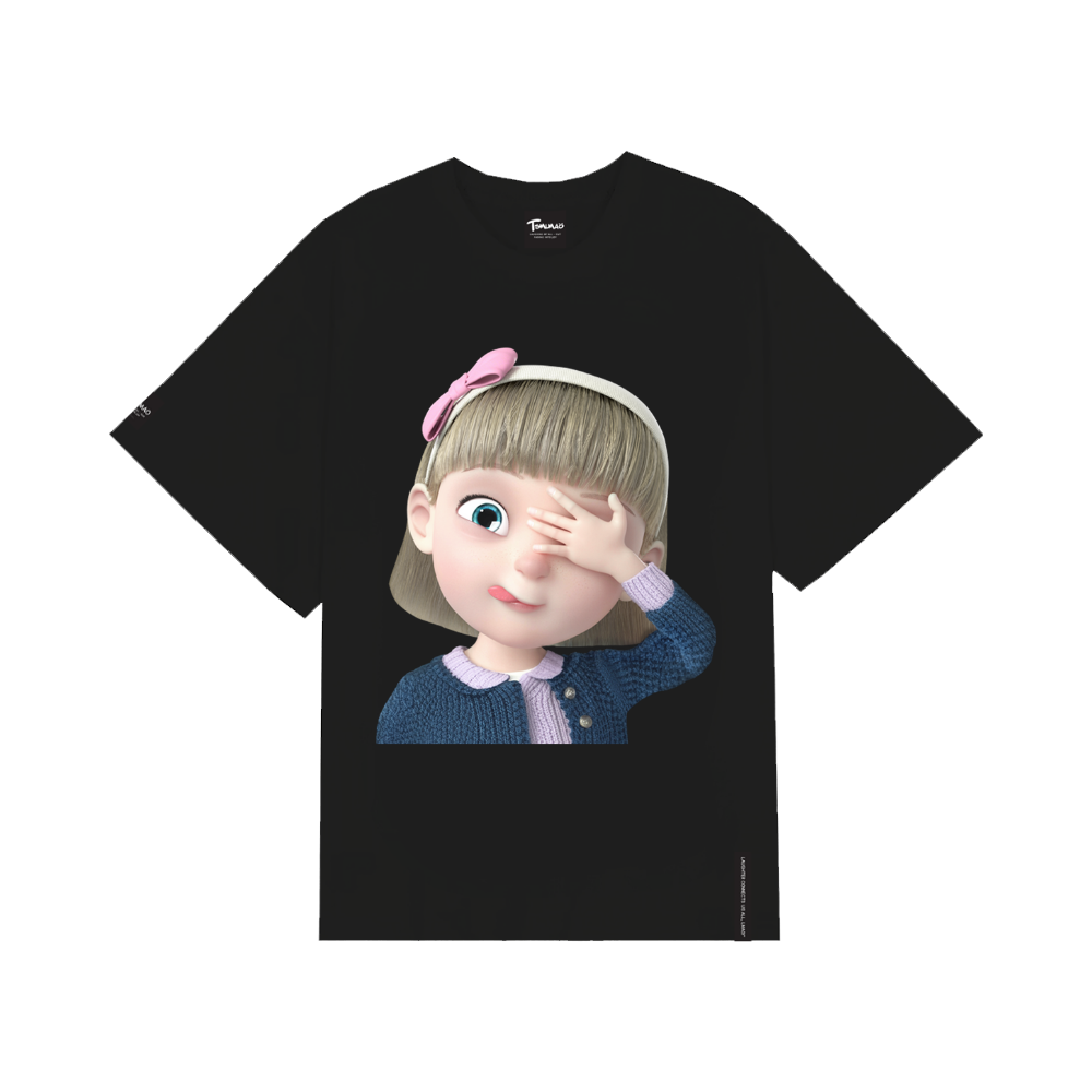 Shy Peek Graphic Tee