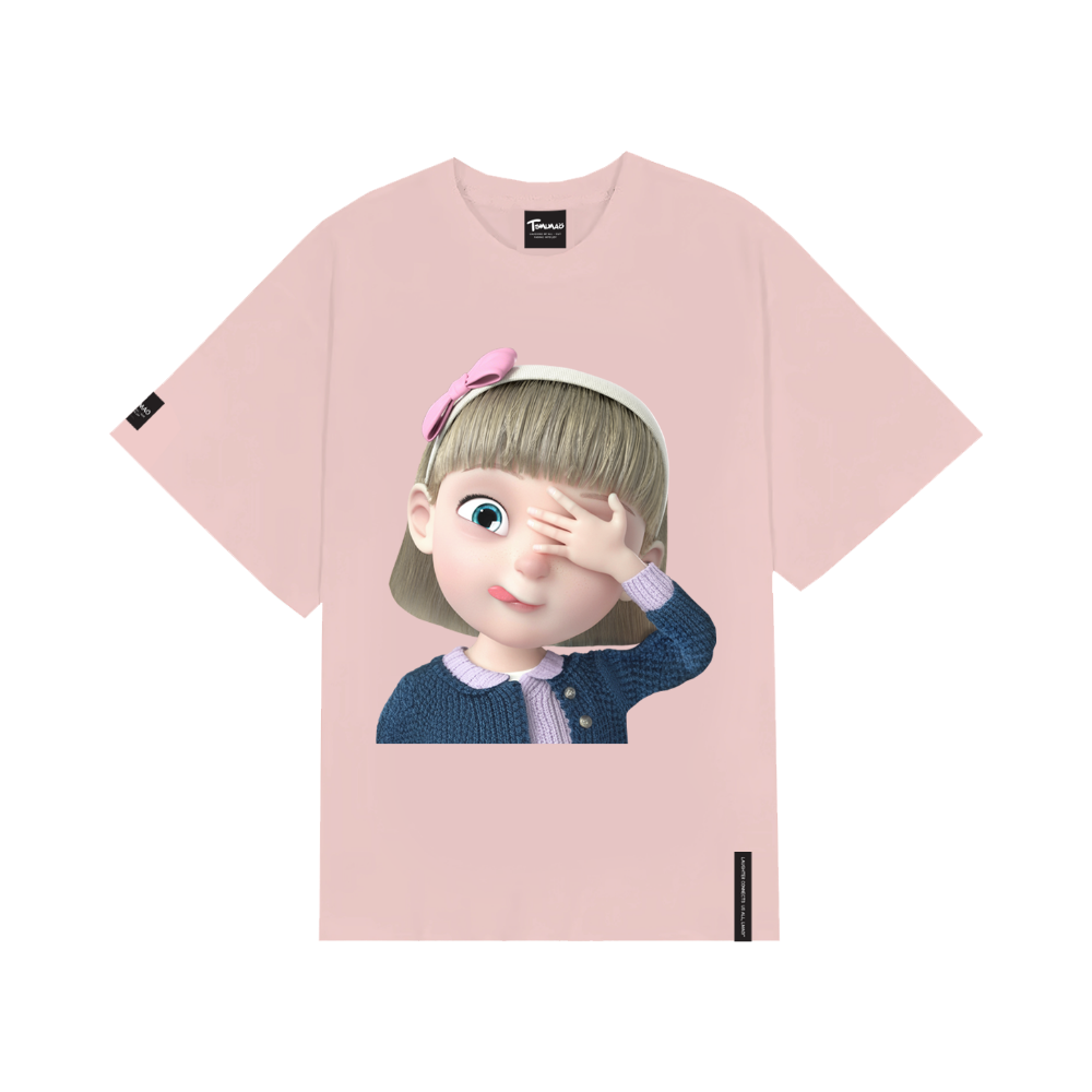 Shy Peek Graphic Tee