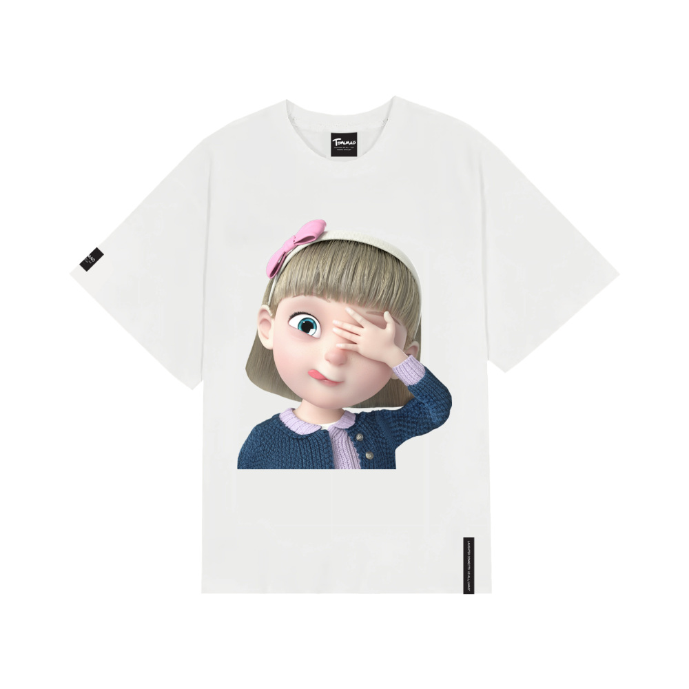 Shy Peek Graphic Tee